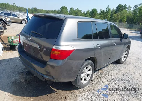 2008 Toyota Highlander из США, поврежденный, VIN JTEDS41A382051112